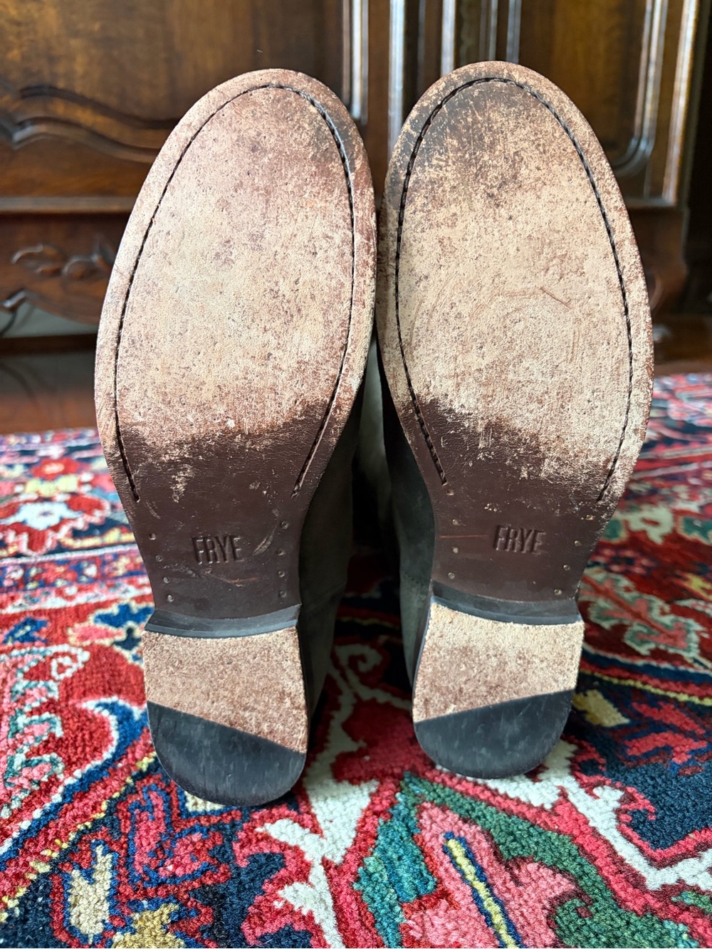 FRYE MELISSA PULL ON TALL SUEDE BOOT
SZ 8 - Picture 3 of 4
